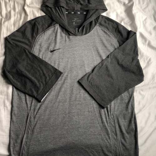 Nike Baseball 3/4 Sleeve Pullover Hoodie (Large)