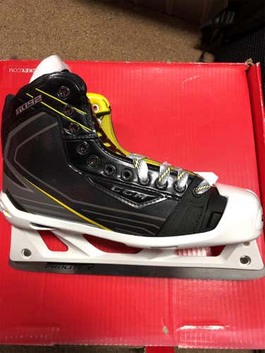 Senior CCM Tacks 6092 Regular Width  Size 10 Goalie Skates