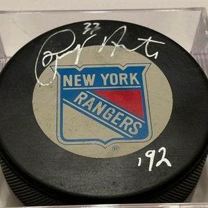 TONY AMONTE New York Rangers AUTOGRAPHED Signed NHL Hockey GAME Puck COA