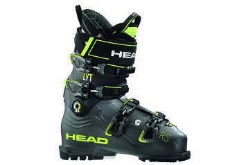 New HEAD Nexo Lyt 130 RS ski boots | Size: 265 | Anthracite/Yellow