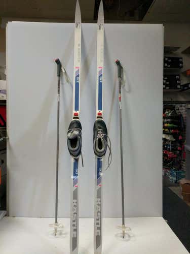 Used Kastle 180 Cm Cross Country Ski Womens Combo size 38 boots