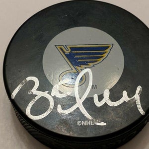BRETT HULL Signed St Louis Blues AUTOGRAPHED NHL Hockey Puck