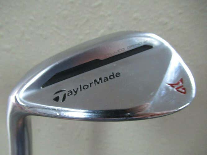 LEFT HAND TAYLORMADE MILLED GRIND 2 60* LOB WEDGE DYNAMIC GOLD S400 STIFF STEEL
