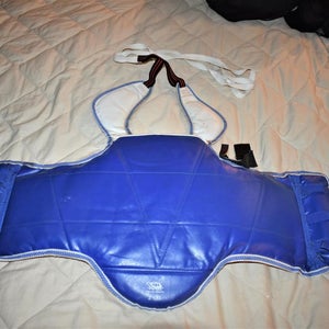 Martial Arts Reversible Chest Protector, Adult Small