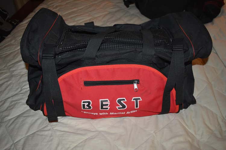 Best Martial Arts Gear Bag, Red/Black - Like New!