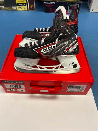 Senior CCM JetSpeed FT490 Regular Width Size 9.5 Hockey Skates