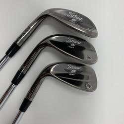 Left Handed LH Titleist Vokey SM7 Wedge Set - 50*, 54*, 58* - Brushed Stainless