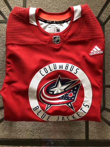Columbus Blue Jackets Pro Stock Practice Jersey