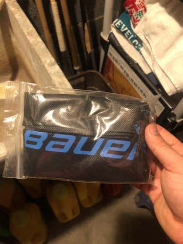 Black New  Bauer Re-Akt Helmet