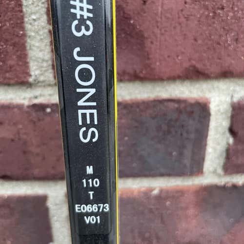 Seth Jones Senior Right Handed Ultra Tacks Stick Mid Pattern Pro Stock Hockey Stick
