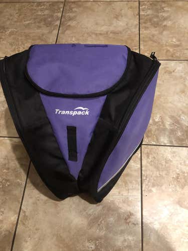 Purple Used Transpack Ski Backpack