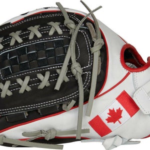 New Rawlings HOH Canada flag 12ʺ fastpitch softball glove LHT PRO716SB-18CAN