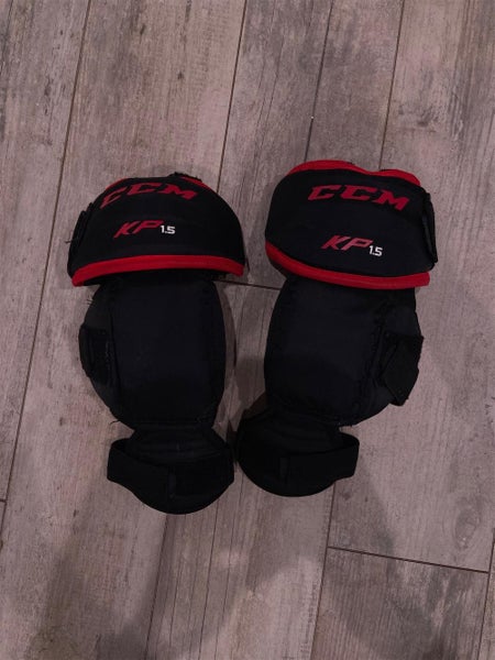 Used CCM KP 1.5 Jr Knee Guards