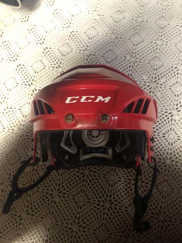 Red Used Medium CCM  Helmet