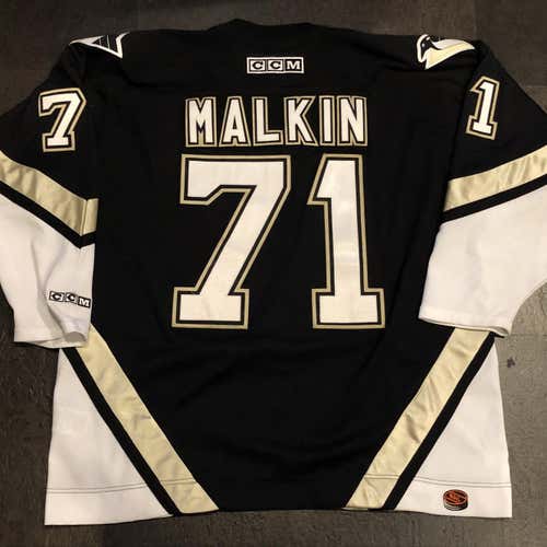 CCM 550 Pittsburgh Penguins MALKIN Home 2005 Rookie Jersey XL