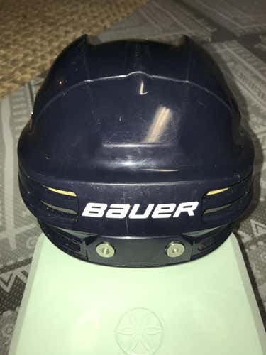 Blue New Medium Bauer 4500 Helmet Pro Stock