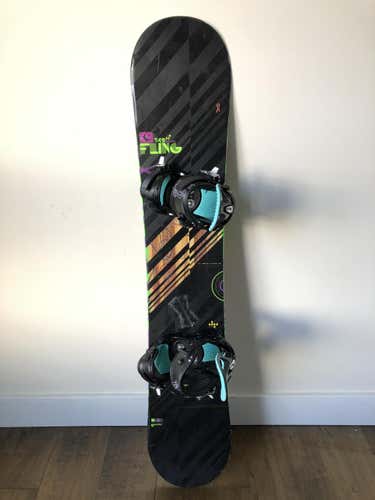 K2 | Women’s Snowboard & K2 Bindings | Size 142 cm |  All Mountain Freeride | SALE