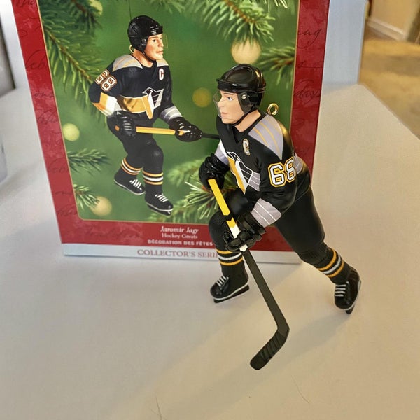 NEW: VINTAGE JAROMIR JAGR HALLMARK CHRISTMAS TREE ORNAMENT - Pittsburg Penguins