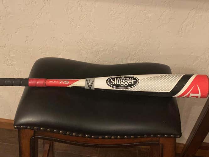 Used (9YO-13YO) USSSA Certified 2016 Louisville Slugger Hybrid Select 715 Bat (-10) 18 oz 28"