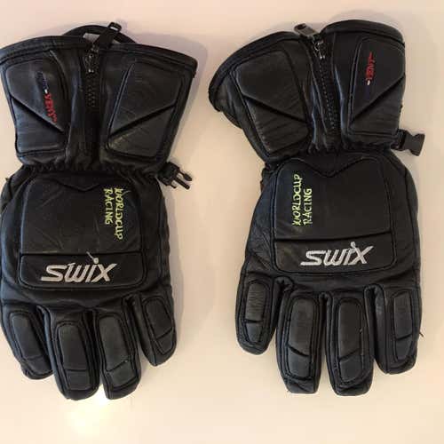 Black Youth Medium Swix race Glove