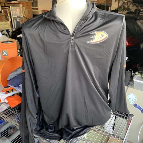Anaheim Ducks Black Used XL Adidas Jacket