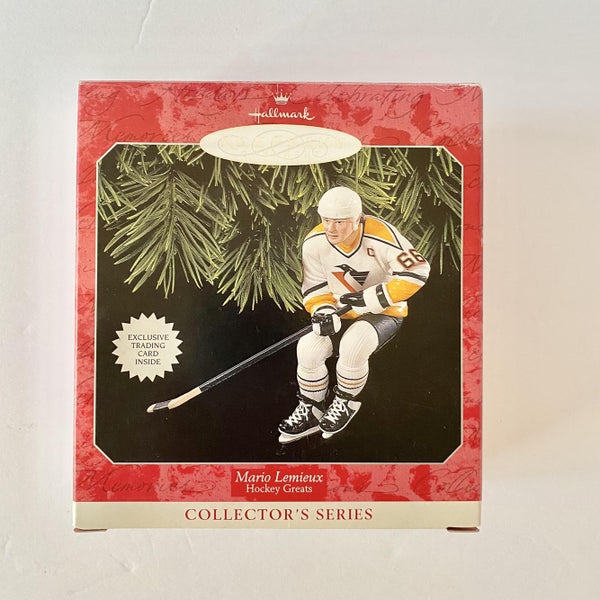 NEW: VINTAGE MARIO LEMIEUX HALLMARK CHRISTMAS TREE ORNAMENT - Pittsburg Penguins