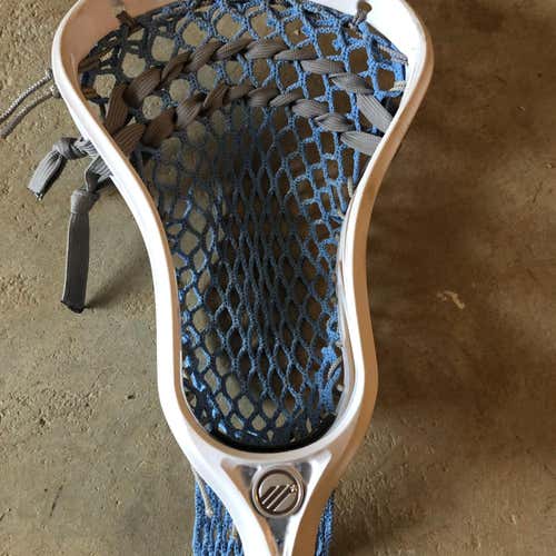 Maverik Centrik U Lacrosse Head Used White