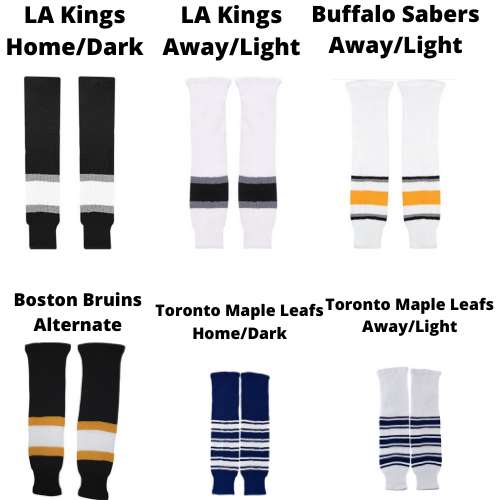New Junior CCM Knit NHL Socks 20"