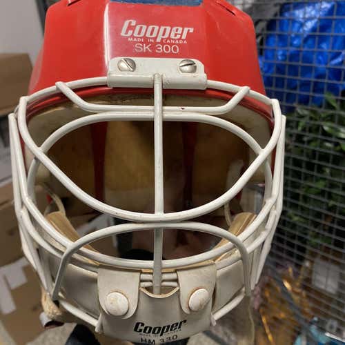 White  Other Cooper  Goalie Mask