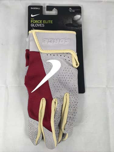 NWT Nike Huarache Elite Baseball Batting Leather Gloves Sz XxLarge - Adult - PGB643 663