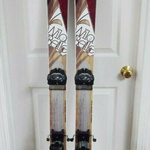 NEW NORDICA WILD BELLE SKIS SIZE 177 CM WITH TYROLIA ATTACK 13 BINDINGS $990