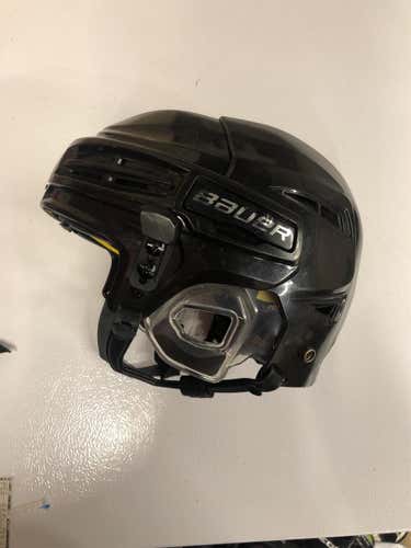 Black Used Youth Bauer Helmet
