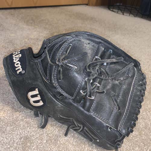 Black High School/College Pitcher's A2K 11.75" Baseball Glove