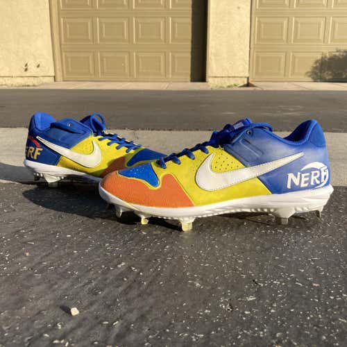 Nike Varsity Low Custom "Nerf Or Nothin'" Baseball Cleats