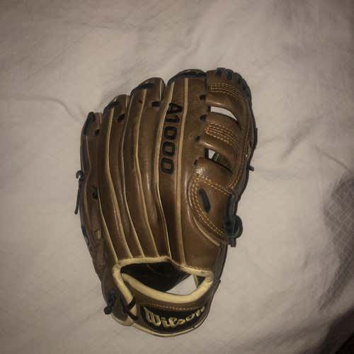 Brown Used Infield A1000 11.5" Baseball Glove