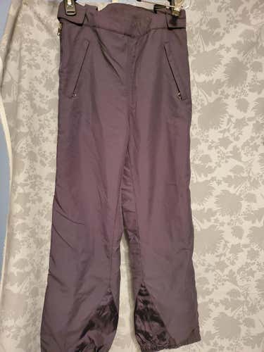 Womens Patagonia Full Side Zip Bib Ski/Snow Pants with Suspenders, Size 6