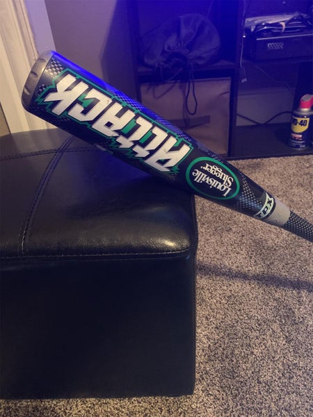 Kid Pitch (9YO-13YO) USSSA Certified Composite Attack (-8) 21 oz 29" Bat
