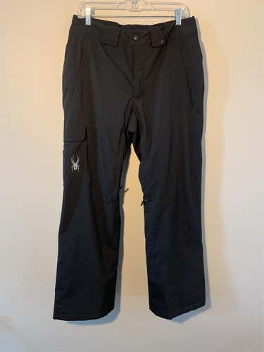 Black Adult Medium Spyder Ski Pants