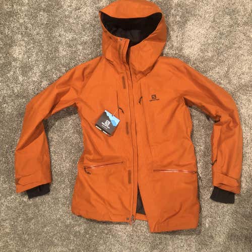 Orange  Small Salomon Jacket