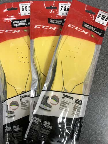 New CCM Orthmove Hockey Skate Insoles XL