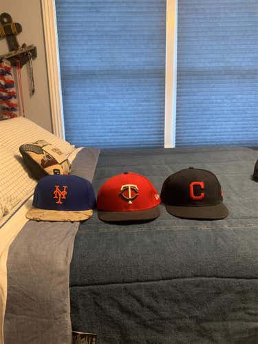 Black Adult 7 1/4 New Era