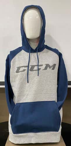 Gray/Blue Unisex New Adult CCM Sweatshirt S/M/2XL