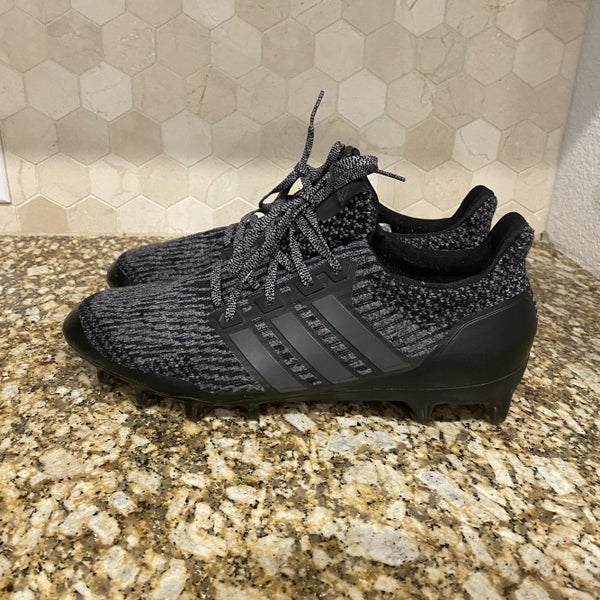Men's Triple Black Ultraboost Cleats Size 10