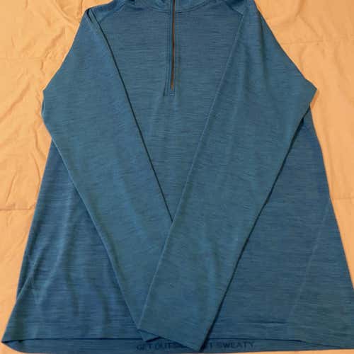 Blue Adult XL Lululemon 1/4 Zip Sweatshirt