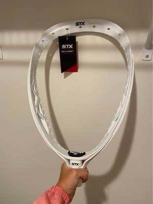 White New Goalie Unstrung Eclipse Head