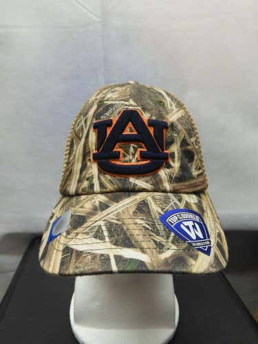 NWT Auburn Tigers Top of the World Camo Mesh Snapback Hat NCAA