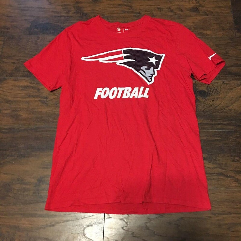 New England Patriots Nike NFL Super Bowl LI 51 Lombardi Trophy Shirt Size Lg