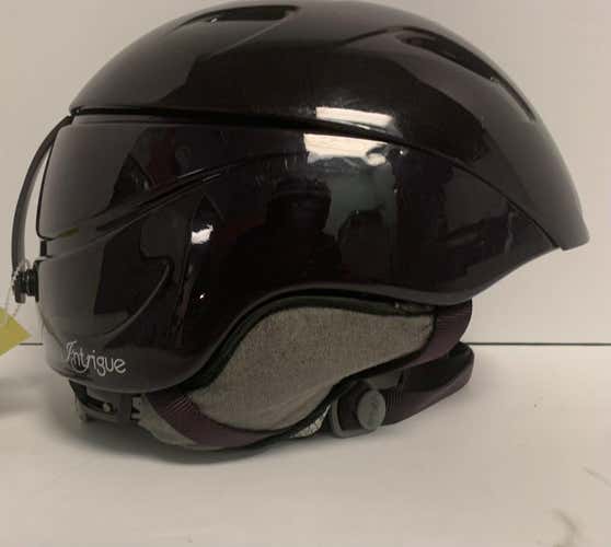 Used Smith Ski Snowboard Helmet Medium Dark Purple