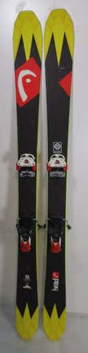 Used HEAD Park Ethan Too 161cm Skis With Attack 13 Bindings (428E)