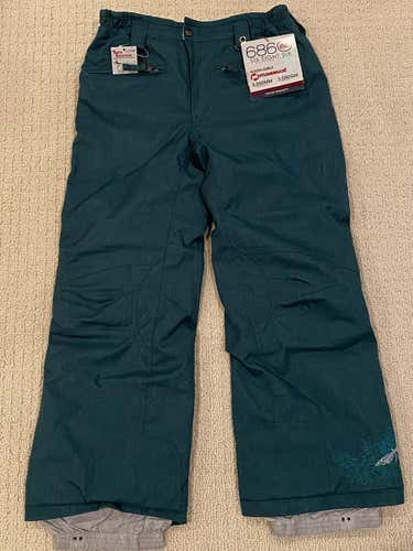 New 686 Girls Youth Mannual Insulated Snowboard Pants